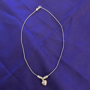 Sterling silver necklace